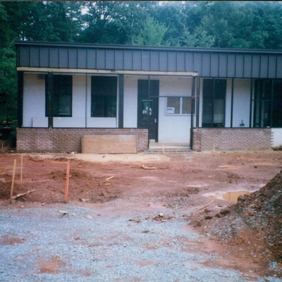 partially built elementary building, main campus